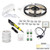 16 Ft., 120 Lumens/Ft. 12-volt Accent Output Touch Dimmer Switch Tape Light Kit, Single-White, Daylight White 5000K | L-RTDK-16-50 | Task Lighting