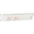 Task Lighting APT9-2W-P-WT-R 9" APT Series Slim Angle Power Strip, Right Entry, White Finish, White Receptacles