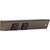 Task Lighting APT9-2B-P-BZ-R 9" APT Series Slim Angle Power Strip, Right Entry, Bronze Finish, Black Receptacles