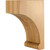 5" W x 8-1/16" D x 12" H Alder Bullnose Base Corbel | COR47-3-ALD | Hardware Resources