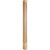 2-3/4" W x 2-3/4" D x 42" H Oak Beaded Corner Post | CP-3-42OK | Hardware Resources