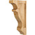Hardware Resources CORW-1CH 2-1/2" W x 6" D x 12" H Cherry Contour Corbel