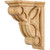 3" W x 6-3/8" D x 8" H Maple Celtic Weave Art Deco Corbel | COR6-1MP | Hardware Resources