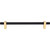 HARDWARE-478-12MBBG - Larkin 2 12" Center-to-Center Appliance Pull, 478-12MBBG - Jeffrey Alexander