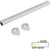 Task Lighting LC9R18-4NDWT30 18" LED Lighted Closet Rod, White 3000K Soft White