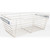 Hardware Resources POB1-162911SN Satin Nickel Closet Pullout Basket with Slides 16"D x 29"W x 11"H