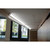 44-1/16" 225 Lumens/Ft. 12-Volt Standard Output Angled Linear Fixture, Single-White, Fits 48" Wall Cabinet, 661 Lumens/Fixture, 12 Watts, Cool White 4000K | LV2P312V48-12W4 | Task Lighting