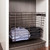Dark Bronze Closet Pullout Basket with Slides 16"D x 23"W x 6"H | POB1-16236ORB | Hardware Resources