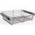 Dark Bronze Closet Pullout Basket with Slides 14"D x 23"W x 6"H | POB1-14236ORB | Hardware Resources