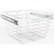 HARDWARE-POB1-161711CH - Chrome Closet Pullout Basket with Slides 16"D x 17"W x 11"H, POB1-161711CH - Hardware Resources