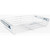 Chrome Closet Pullout Basket with Slides 14"D x 23"W x 6"H | POB1-14236CH | Hardware Resources