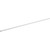 38-1/8" 120 Lumens/Ft. 12-Volt Accent Output Flat Linear Fixture, Single-White, Fits 42" Wall Cabinet, 305 Lumens/Fixture, 6 Watts, Soft White 3000K | LR1P712V42-06W3 | Task Lighting