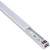 HARDWARE-LR1P712V39-05W4 - 36-3/16" 120 Lumens/Ft. 12-Volt Accent Output Flat Linear Fixture, Single-White, Fits 39" Wall Cabinet, 290 Lumens/Fixture, 5 Watts, Cool White 4000K, LR1P712V39-05W4 - Task Lighting