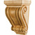 Hardware Resources CORC-5-ALD 3" W x 2-1/2" D x 5" H Alder Scrolled Corbel
