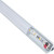 HARDWARE-LR1P312V33-05W3 - 30-1/4" 120 Lumens/Ft. 12-Volt Accent Output Angled Linear Fixture, Single-White, Fits 33" Wall Cabinet, 242 Lumens/Fixture, 5 Watts, Soft White 3000K, LR1P312V33-05W3 - Task Lighting