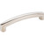 Jeffrey Alexander 519-128NI 128 mm Center-to-Center Polished Nickel Delgado Cabinet Pull