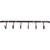 Brushed Oil Rubbed Bronze Screw-Mount Belt Rack | 296B-DBAC | Hardware Resources