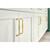 Tiffany 192 mm Center-to-Center Bar Pull | 658-192BG | Jeffrey Alexander