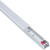HARDWARE-LR1P724V18-03W4 - 12-9/16" 120 Lumens/Ft. 24-Volt Accent Output Flat Linear Fixture, Single-White, Fits 18" Wall Cabinet, 116 Lumens/Fixture, 3 Watts, Cool White 4000K, LR1P724V18-03W4 - Task Lighting