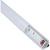 12-9/16" 120 Lumens/Ft. 24-Volt Accent Output Angled Linear Fixture, Single-White, Fits 18" Wall Cabinet, 116 Lumens/Fixture, 3 Watts, Soft White 3000K | LR1P324V18-03W3 | Task Lighting