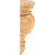 3-1/4" W x 1-5/8" D x 5-1/2" H Cherry Transition Finial | TF250CH | Hardware Resources