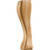 HARDWARE-WL82OK - 2-1/4" W x 2-1/4" D x 8" H Oak Traditional Leg, WL82OK - Hardware Resources