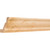 Hardware Resources SC19-EALD 3/4" D x 4-1/8" H Alder Full Overlay Standard Crown Moulding