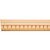 1" D x 3-3/4" H Cherry Dentil Crown Moulding | DC1CH | Hardware Resources