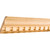1-1/4" D x 5-1/2" H Hard Maple Dentil Crown Moulding | DC2HMP | Hardware Resources
