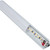 8-5/8" 225 Lumens/Ft. 12-Volt Standard Output Angled Linear Fixture, Single-White, Fits 12" Wall Cabinet, 129 Lumens/Fixture, 3 Watts, Cool White 4000K | LV2P312V12-03W4 | Task Lighting