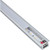 HARDWARE-LR1PX24V12-02W3 - 8-5/8" 120 Lumens/Ft. 24-Volt Accent Output Recessed Linear Fixture, Single-White, Fits 12" Wall Cabinet, 69 Lumens/Fixture, 2 Watts, Soft White 3000K, LR1PX24V12-02W3 - Task Lighting