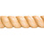 HARDWARE-CC2CH - 7/8" D x 2-11/16" H Cherry Rope Corner Moulding, CC2CH - Hardware Resources