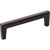 Jeffrey Alexander 259-96DBAC 96 mm Center-to-Center Brushed Oil Rubbed Bronze Lexa Cabinet Pull