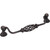 Jeffrey Alexander 749-160DBAC 160 mm Center-to-Center Brushed Oil Rubbed Bronze Birdcage Tuscany Drop & Ring Pull