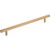 Dominique 192 mm Center-to-Center Bar Pull | 845-192SBZ | Jeffrey Alexander