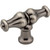Jeffrey Alexander 818L-BNBDL 2-1/4" Brushed Pewter Bella Cabinet "T" Knob