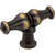 Jeffrey Alexander 818L-ABSB 2-1/4" Antique Brushed Satin Brass Bella Cabinet "T" Knob