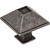 Tahoe 1-1/4" Length Square Knob | 602S-SIM | Jeffrey Alexander