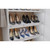 23" Wide Satin Nickel Wire Shoe Fence for Shelving | SF23-SN | Hardware Resources