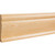 3/4" D x 4-3/4" H Rubberwood Base Moulding | BASE5-POP | Hardware Resources