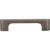 Jeffrey Alexander 286-96BNBDL 96 mm Center-to-Center Brushed Pewter Asymmetrical Leyton Cabinet Pull