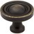 Jeffrey Alexander 818ABSB 1-3/8" Diameter Antique Brushed Satin Brass Round Bella Cabinet Knob