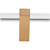 Spencer 2-3/8" Length Bar Knob | 578T-SBZ | Jeffrey Alexander