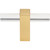 HARDWARE-578T-BG - Spencer 2-3/8" Length Bar Knob, 578T-BG - Jeffrey Alexander