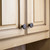 Lafayette 1-3/8" Diameter Mushroom Knob | 417DBAC | Jeffrey Alexander