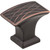 Jeffrey Alexander 535L-DBAC 1-1/2" Overall Length Brushed Oil Rubbed Bronze Rectangle Geometric Pattern Aberdeen Cabinet Knob