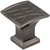 Jeffrey Alexander 535BNB 1-1/4" Overall Length Brushed Black Nickel Square Geometric Pattern Aberdeen Cabinet Knob