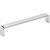 Elements 193-160PC 160 mm Center-to-Center Polished Chrome Square Asher Cabinet Pull