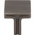 Anwick 1-1/8" Length Square Knob | 867L-BNBDL | Jeffrey Alexander