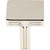 Anwick 1-1/8" Length Square Knob | 867L-NI | Jeffrey Alexander